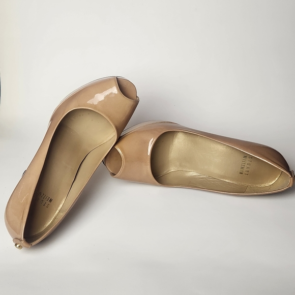 Stuart Weizman Peep Toe Heels - Picture 6 of 8